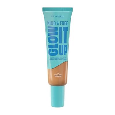 RIMMEL NU PERFECTEUR DE TEINT HYDRATANT KIND & FREE GOLDEN BEIGE 210 30ML