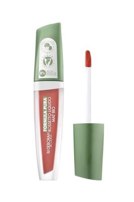 Deborah Milano - Rossetto Liquido Formula Pura BIO, Effetto Matte, N.03 Rosewood, Effetto Vellutato, Dona Labbra Morbide e Piene a Lunga Tenuta, 4.5 gr