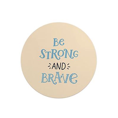 Questo Casa, Round Digital Printed Mouse Pad, Non-Slip Base, for Office and Home, Diameter:22cm
