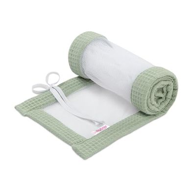 babybay Nestchen mesh-wafelpiqué geschikt voor model boxspring XXL, jadegroen