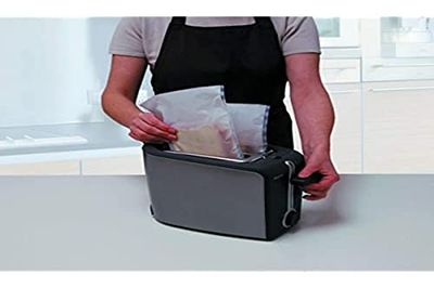 IBILI Set 2 BOLSAS para Grill & TOSTADORA, Stainless Steel, 24.5 x 17.5 x 30 cm