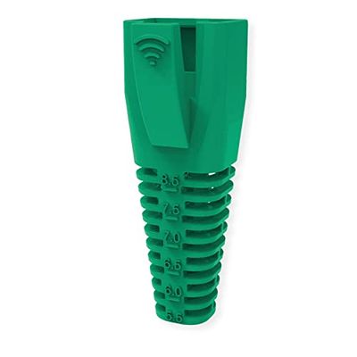 ROLINE kabelontlasting voor RJ-45, 10 stuks, groen