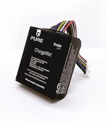 Pure Evoke Play ChargePAK oplaadbare batterij voor Evoke Play Music System (voor muziek onderweg, 12 uur batterijduur)