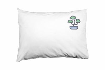Bona Basics, Fodera decorativa per cuscino, decorazione per la casa, per divano, caffetteria, Dimensioni: 50x35 cm, colore: bianco
