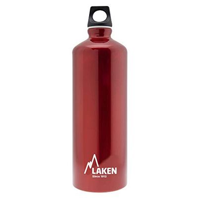 Laken, botellas y accesorios Unisex adulto, Rosso, 1L