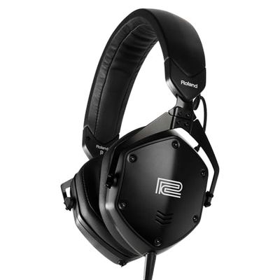 Roland VMH-S100 | Cuffie Circumaurali ad Alta Risoluzione per la Produzione Musicale | Ampia Risposta in Frequenza | Incredibile Isolamento dal Rumore | Driver da 50 mm | Comode e Resistenti