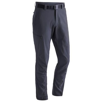 Maier Sports Torid Slim, Pantalon de randonnée pour Homme, Pantalon Outdoor déperlant pour Le Trekking et la randonnée, Coupe ajustée, sans PFC, MSTRETCH Pro 4 et Dryprotec, Bleu, 27 (W38/L31)