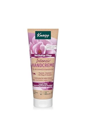 Kneipp Creme intensivo para as mãos, magnólia e manteiga de karité, para pele muito seca e danificada, 75 ml