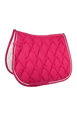 Cassandra HKM softice Tapis de Selle GP Pony Pony de Dressage à Usage général de Dressage Rose/Argent, Poney GP