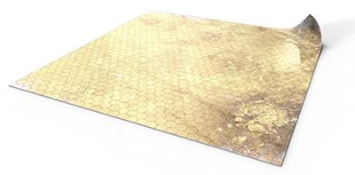 PLAYMATS Tappetino estinzione a secco RPG 80 x 80 – papiro 1 (esagonale)