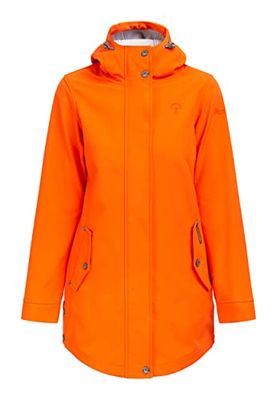 Schmuddelwedda Korte jas van softshell dames 34324794, oranjerood, L