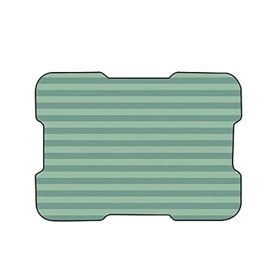 Bonamaison, Digitale bedrukte muismat, antislip onderkant, voor kantoor en thuis, afmetingen: 22x18 cm