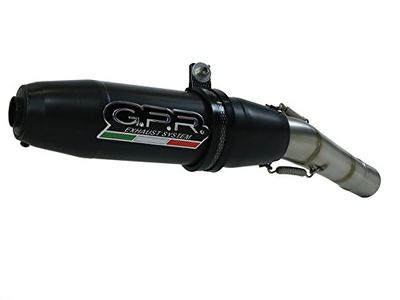 GPR Italie D.80.Dene Paire terminaux homologués et catalizzati avec raccord spécifique Ducati Monster 696 2008/14 deeptone