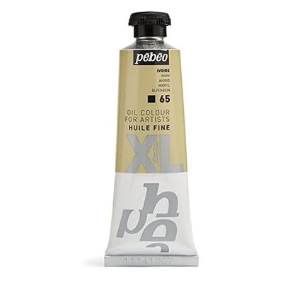 Pebeo - Óleo fino XL 37 ml - Pintura a óleo amarelo - Pintura a óleo Pebeo - branco marfim 37 ml