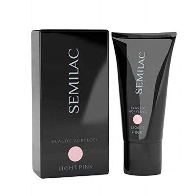 Semilac Gel acrylique double flex rose clair 30 g