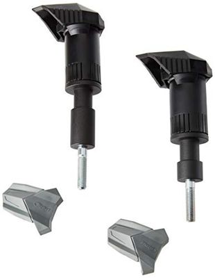 Puig 9380N Protetores de motor R19 preto com batentes de nylon e design compacto para máxima proteção e estilo