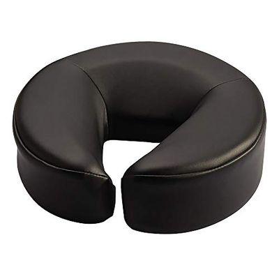 Master Massage Cuscino per la testa del viso per lettino da massaggio, in memory foam, colore nero