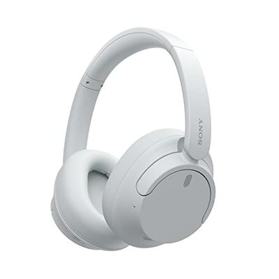 Sony WH-CH720N | Cuffie Wireless con Noise Cancelling, Connessione Multipoint, Fino a 35 ore di durata della batteria e Ricarica Rapida - Bianco