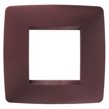 Gewiss Chorus - Placa One Interruptor 2+2+2 módulos Vertical Rubi