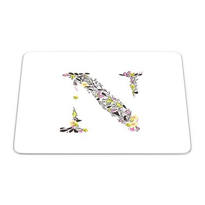 Bonamaison, Tapis de Souris Rectangle Imprimé Numériquement, Fond Antidérapant, pour Bureau et Maison, Taille: 22x18cm