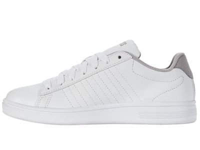 K-Swiss Court Shield, Basket Femme, White Ashes of Roses Cornstalk, 35.5 EU