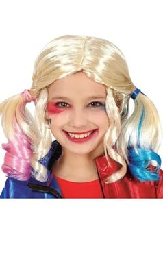 Harley Pigtails kinderpruik