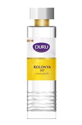 Duru Lemon Cologne 400 ml - Refreshing Lemon-Scented Cologne for Daily Use, Traditional Turkish Lemon Cologne, Long-Lasting Fragrance for Personal Care, Cooling and Invigorating