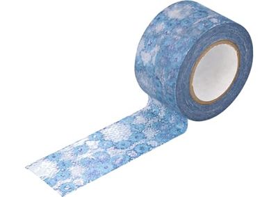 Masking Tape Washi Zwilingen blauw 30 mm x 15 m