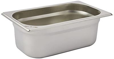 Saro Budget Line - Recipiente para gastronomía (1/4 GN, 100 mm de profundidad)