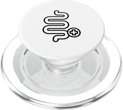 Microbioma Salud Intestinal Microbiota PopSockets PopGrip para MagSafe