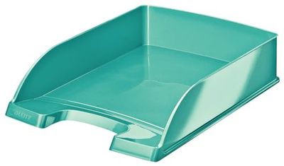 Leitz 52263051 Plus Standard Wow Vaschette, Confezione 5, Acqua Marina
