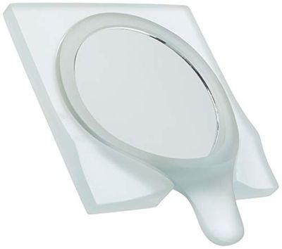 Spirella Table Accessory Venus Mirror Ice Blue 1203067, White, Standard