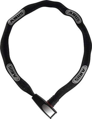 ABUS Antirrobo de cadena Steel-O-Chain 8807K - Antirrobo flexible de acero endurecido para bicicletas - Nivel de seguridad 8-110 cm - Negro