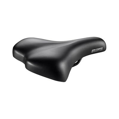 Selle San Marco BIOAKTIVE Sportive - Urban Cykelsadel, Stadscykelsadel, Bekväm - Storlek L1, Svart