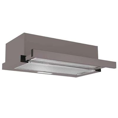 Brightium Hotte aspirante télescopique - Moteur puissant, 3 niveaux de puissance, lumière LED, filtres amovibles, efficace et silencieux.
