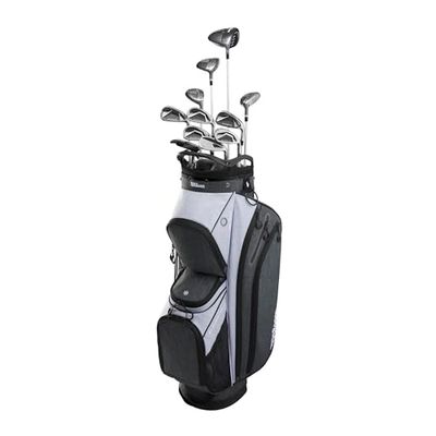 Wilson Player Fit LRH Graph/Cart, Jeu complet Women's, Pervinca-TM/Grigio/Bianco, Standard
