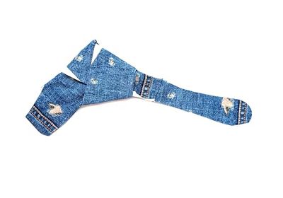 Copri Coda Per Cavallo in Tessuto di Lycra di Alta Qualità Mod. PATCHWORK Fantasia JEANS