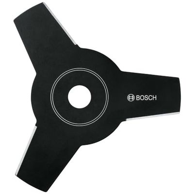 Bosch lama in metallo a tre denti, tagliata al laser (diametro: 23cm, foro interno: 25,4 mm, spessore: 2 mm, confezione in cartone)