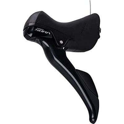 SHIMANO Cvl288 Frein Gauche/Levier de Vitesses 2S Rim. Sora ST-R3000 Unisex-Adult, Noir, Taille Unique