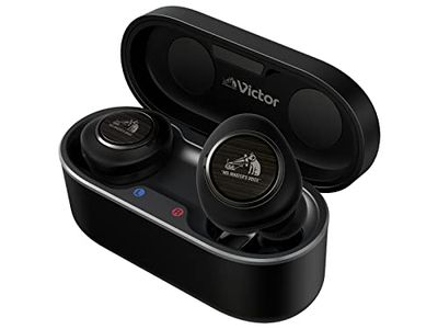 JVC True Wireless, Wood-serien (trädom), Bluetooth 5.2, Noise Cancelling, HA-FW1000T-U