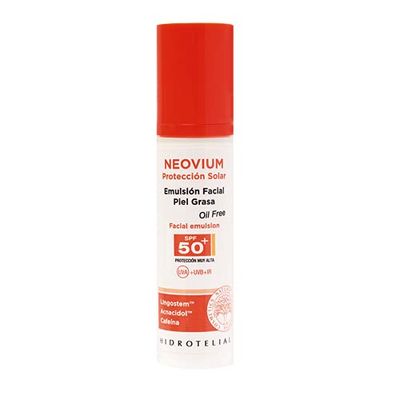 Hidrotelial Neovium Fluido Facial Piel Grasa SPF50+ 50ml