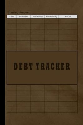 Debt Tracker: Simple Debt Tracker Book And Organizer