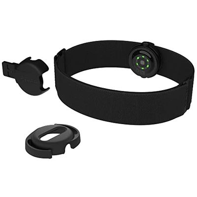 Polar OH1 - Sensor de Pulso óptico Resistente al Agua con Clip sujeción para Gafas natación - Versión Nueva, Brazalete con Tecnología Bluetooth Smart y Ant+ (Negro)