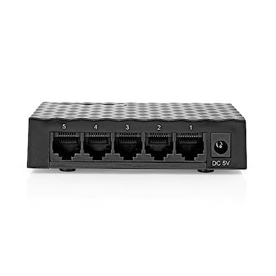 Netwerkschakelaar - bedrade snelheid: Gigabit - Aantal Ethernet-poorten: 5