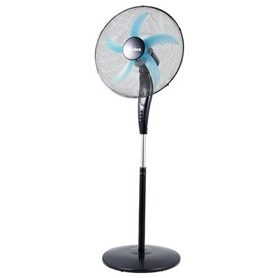 ARDES | AR5EA50PB Stille staande ventilator met 5 vleugels EASY - staande ventilator Ardes met brede zwenkvoet, verstelbare kanteling en handbediening - ventilator met standaard Ardes 3 snelheden, wit