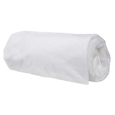 roba Coprimaterasso safe asleep - Misure 40 x 90 cm o 45 x 90 cm - Protezione Contro l'Umidità - Anallergico - con Angoli Cuciti - Impermeabile - per Tutte le Stagioni - Bianco