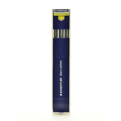 STAEDTLER 200-4H Mars Carbon 2mm Replacement Leads - 4H Degree (Pack of 12 Leads)