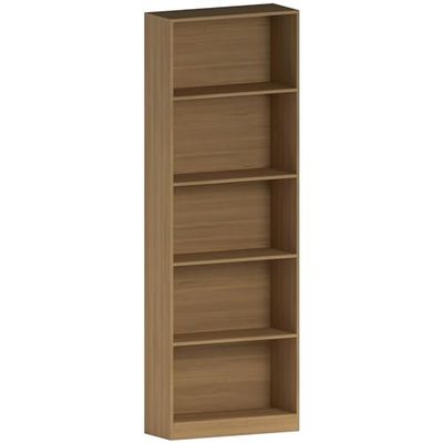 Vida Designs Home Discount Cambridge - estante de madeira de carvalho, 5 níveis, extra grande, para escritório, sala de estar, móveis