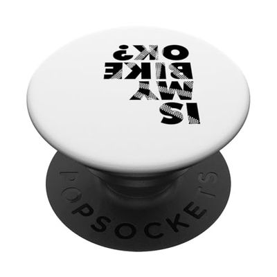 Les pistes de pneus de VTT sont mon vélo OK PopSockets PopGrip Adhésif