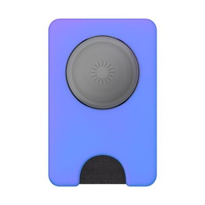 PopSockets: PopWallet + para MagSafe - Anillo Adaptador para MagSafe Incluido - Tarjetero con Top intercambiable integrado para Smartphones y Carcasas - Neo Noir